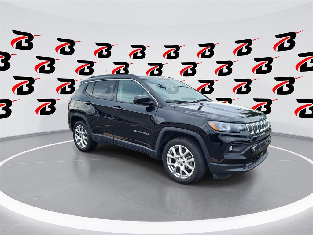 used 2022 Jeep Compass car, priced at $23,500