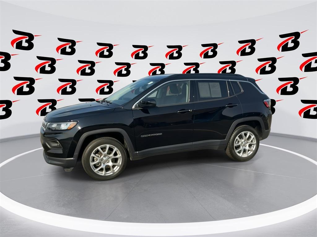 used 2022 Jeep Compass car, priced at $22,500