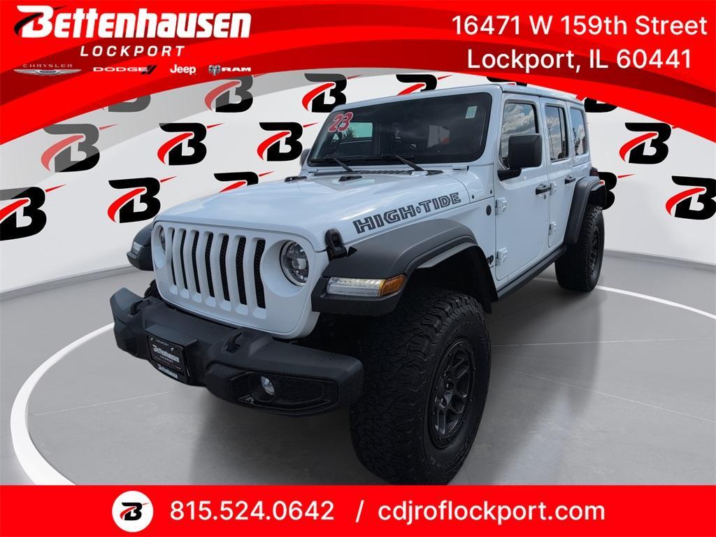used 2023 Jeep Wrangler car, priced at $36,600