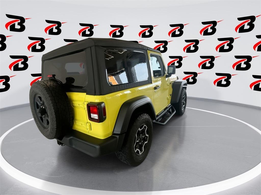 used 2023 Jeep Wrangler car, priced at $27,500