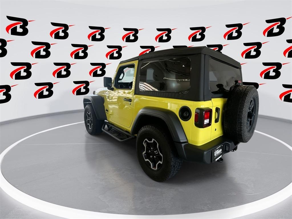 used 2023 Jeep Wrangler car, priced at $27,500