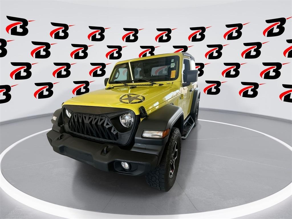 used 2023 Jeep Wrangler car, priced at $27,500