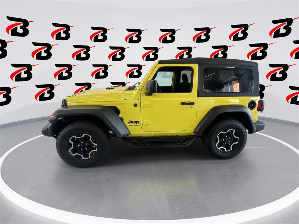 used 2023 Jeep Wrangler car, priced at $27,500
