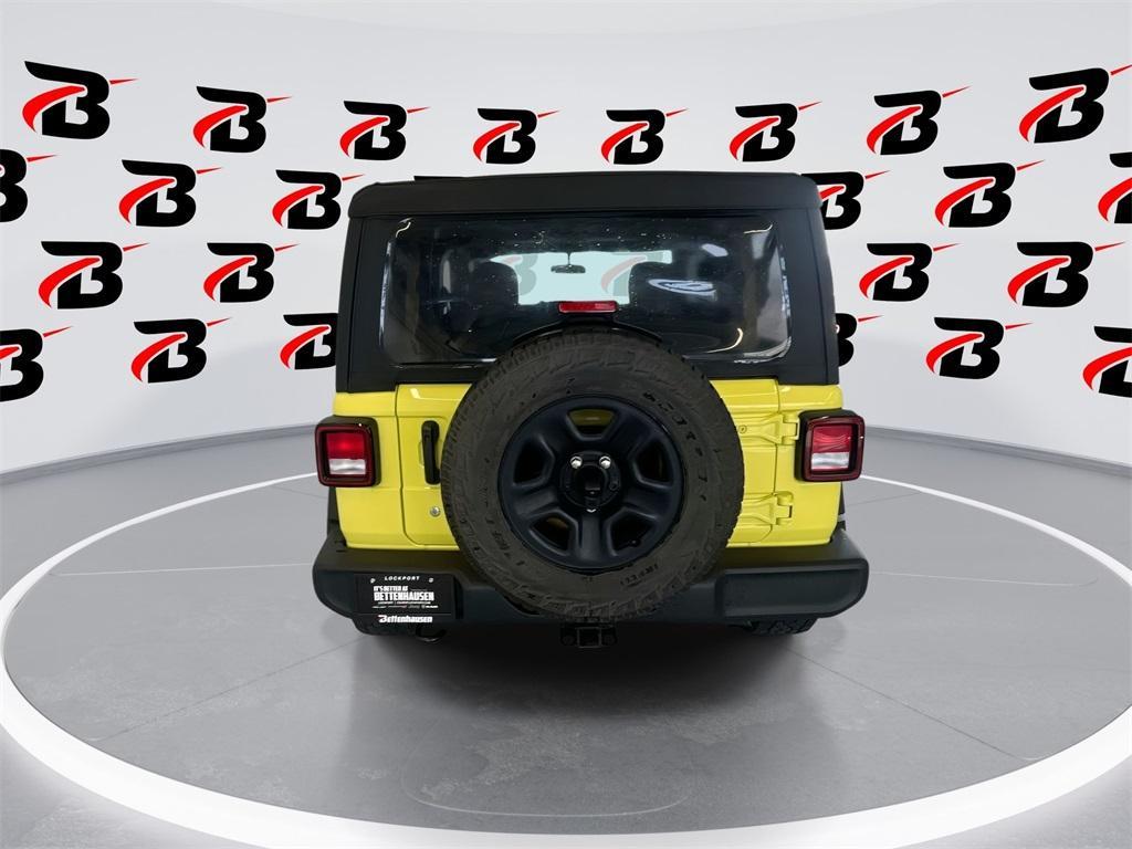 used 2023 Jeep Wrangler car, priced at $27,500