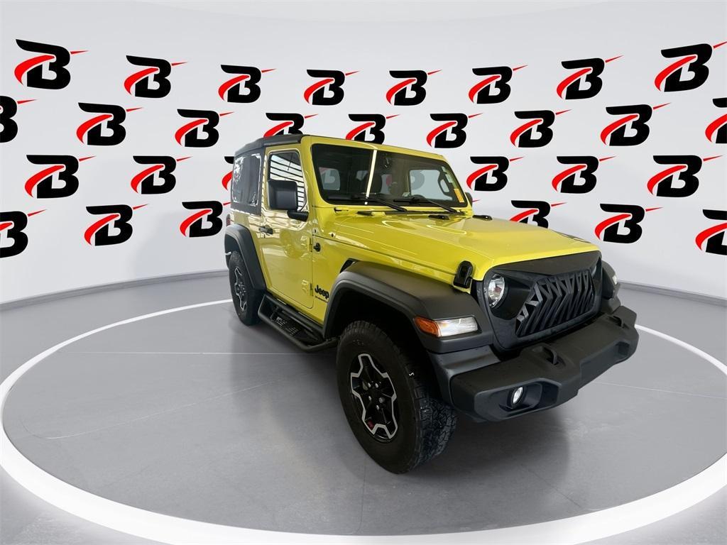 used 2023 Jeep Wrangler car, priced at $27,500