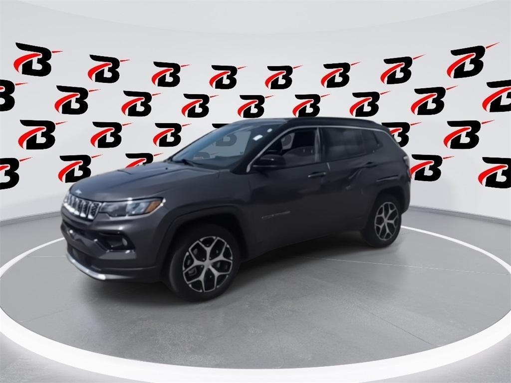 used 2024 Jeep Compass car, priced at $24,500