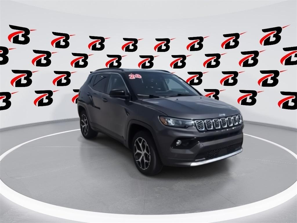 used 2024 Jeep Compass car, priced at $24,500