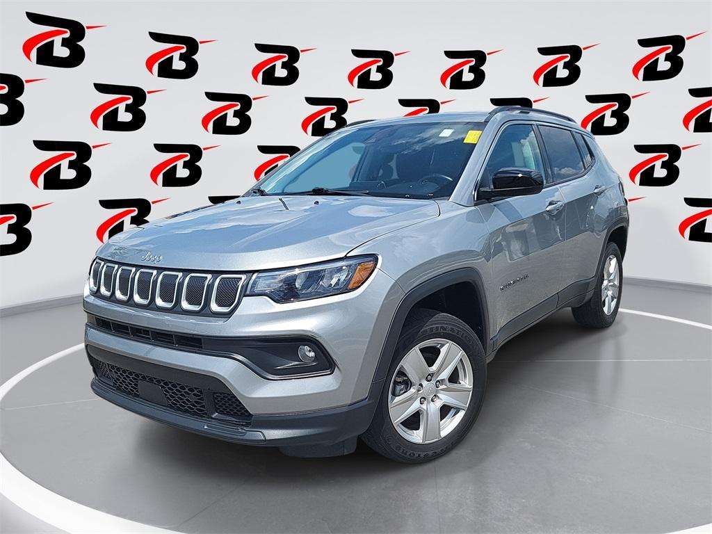 used 2022 Jeep Compass car, priced at $22,490