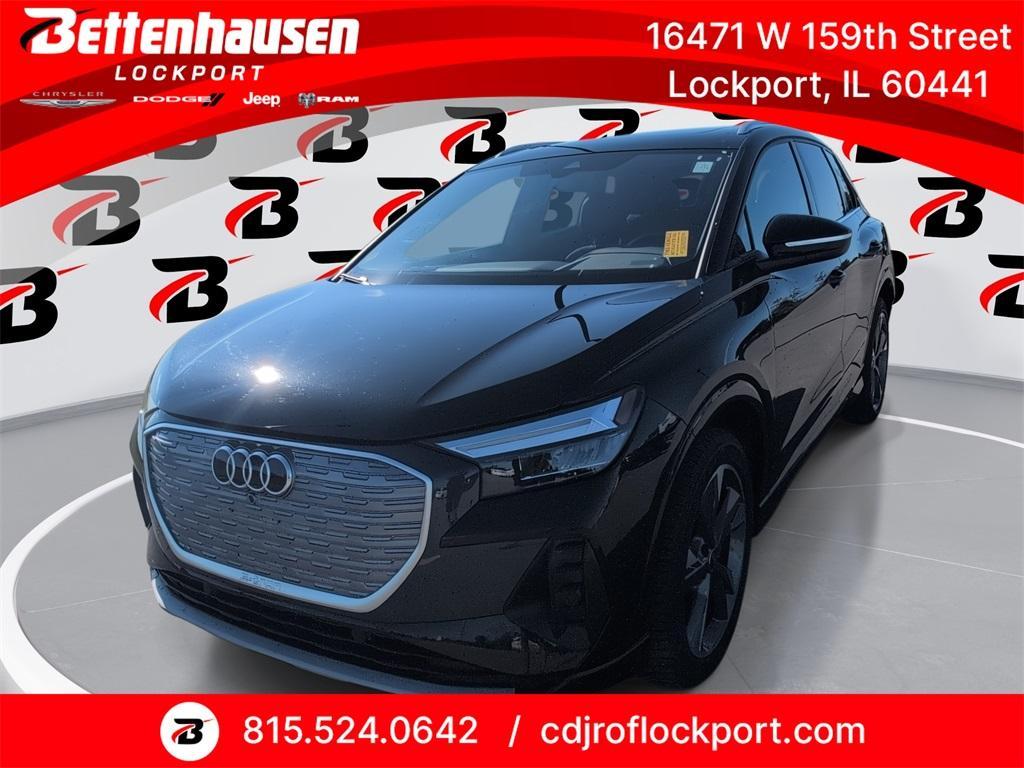 used 2022 Audi Q4 e-tron car, priced at $23,900