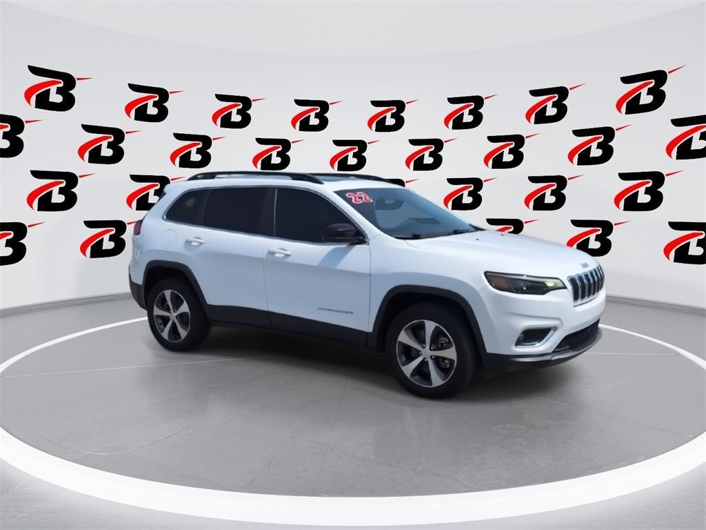 used 2022 Jeep Cherokee car, priced at $23,900