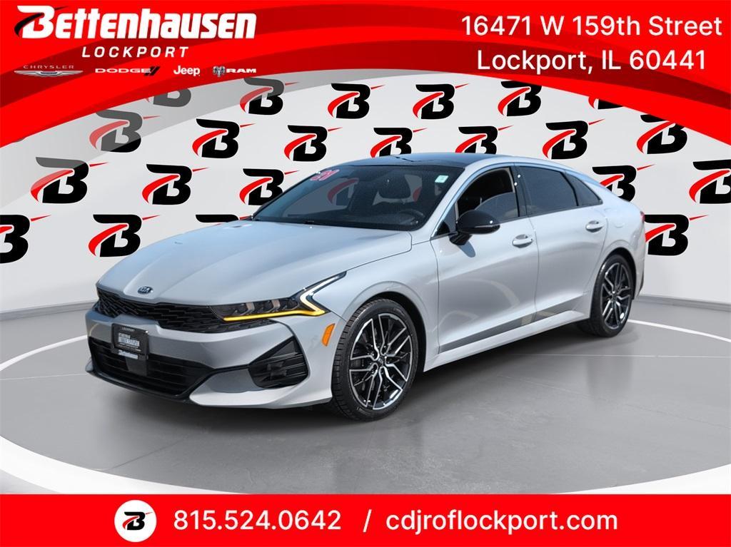 used 2021 Kia K5 car, priced at $26,900