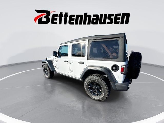 used 2021 Jeep Wrangler Unlimited car, priced at $30,400