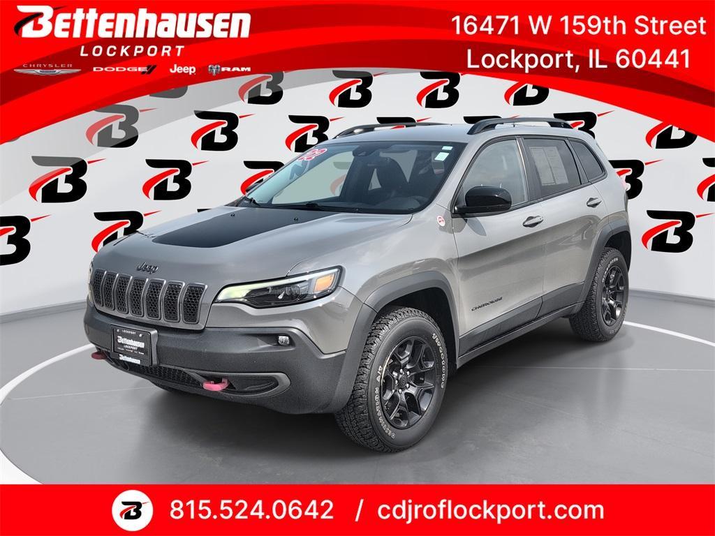 used 2022 Jeep Cherokee car, priced at $25,400