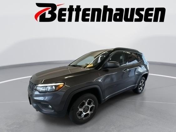used 2022 Jeep Compass car, priced at $21,500