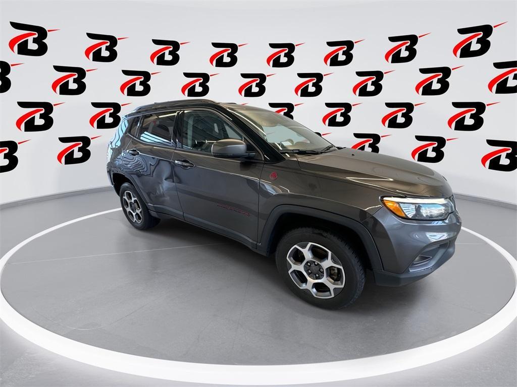 used 2022 Jeep Compass car, priced at $21,500