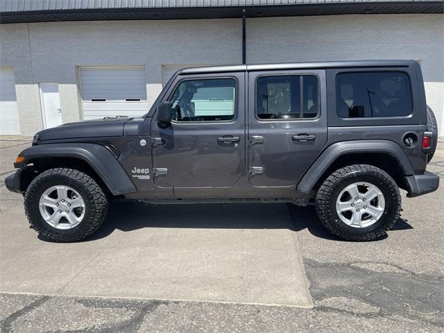used 2020 Jeep Wrangler Unlimited car, priced at $24,995