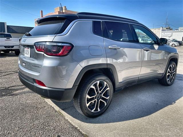 used 2023 Jeep Compass car, priced at $22,995