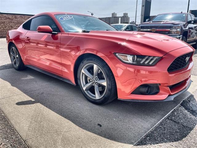 used 2016 Ford Mustang car, priced at $15,495