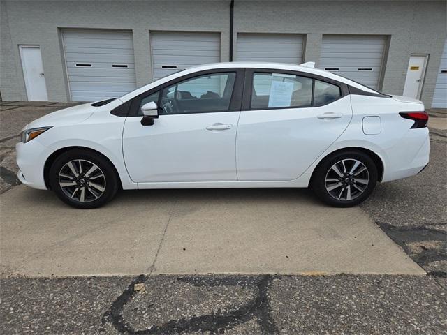 used 2021 Nissan Versa car, priced at $16,022