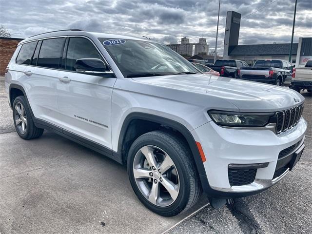 used 2021 Jeep Grand Cherokee L car, priced at $33,495