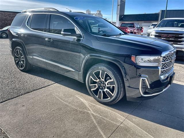 used 2021 GMC Acadia car, priced at $34,495