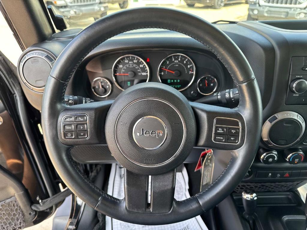 used 2015 Jeep Wrangler car, priced at $16,490