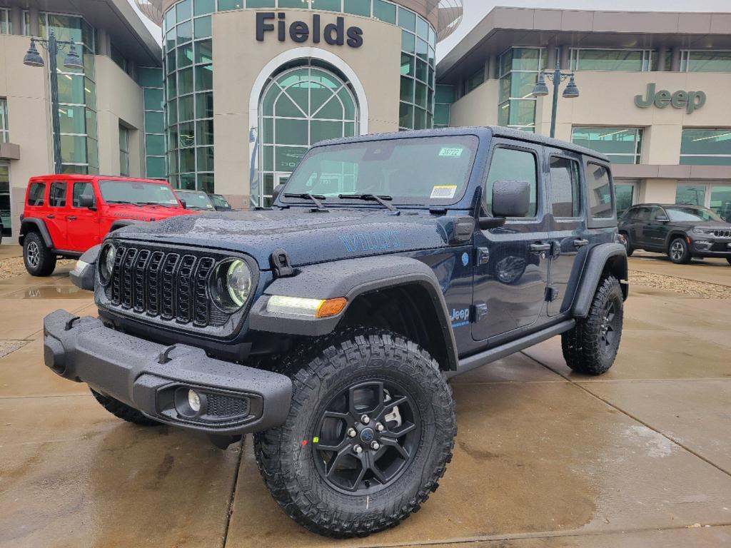 new 2025 Jeep Wrangler 4xe car, priced at $55,110