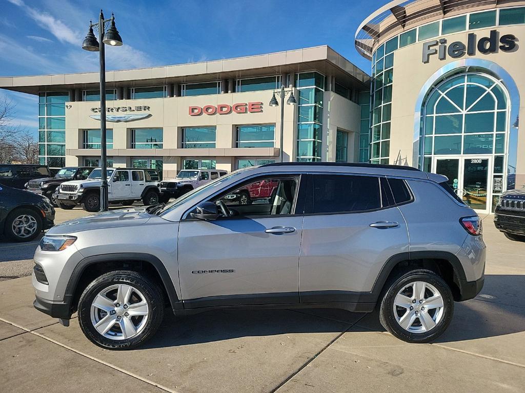 used 2022 Jeep Compass car, priced at $22,083