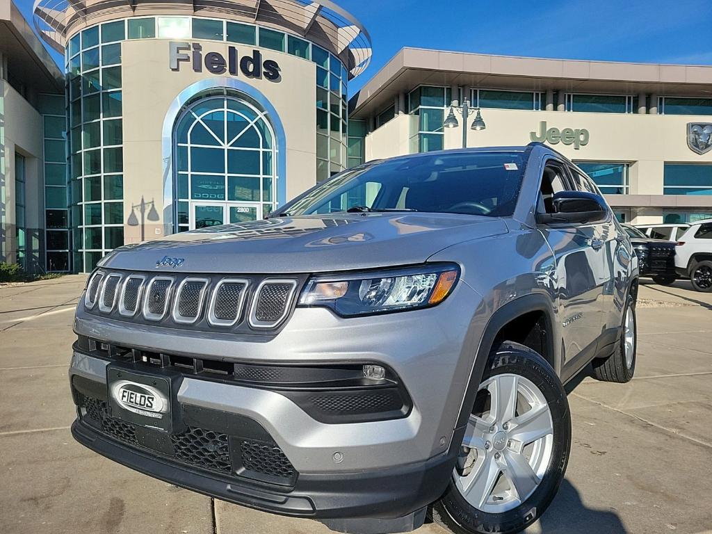 used 2022 Jeep Compass car, priced at $22,083