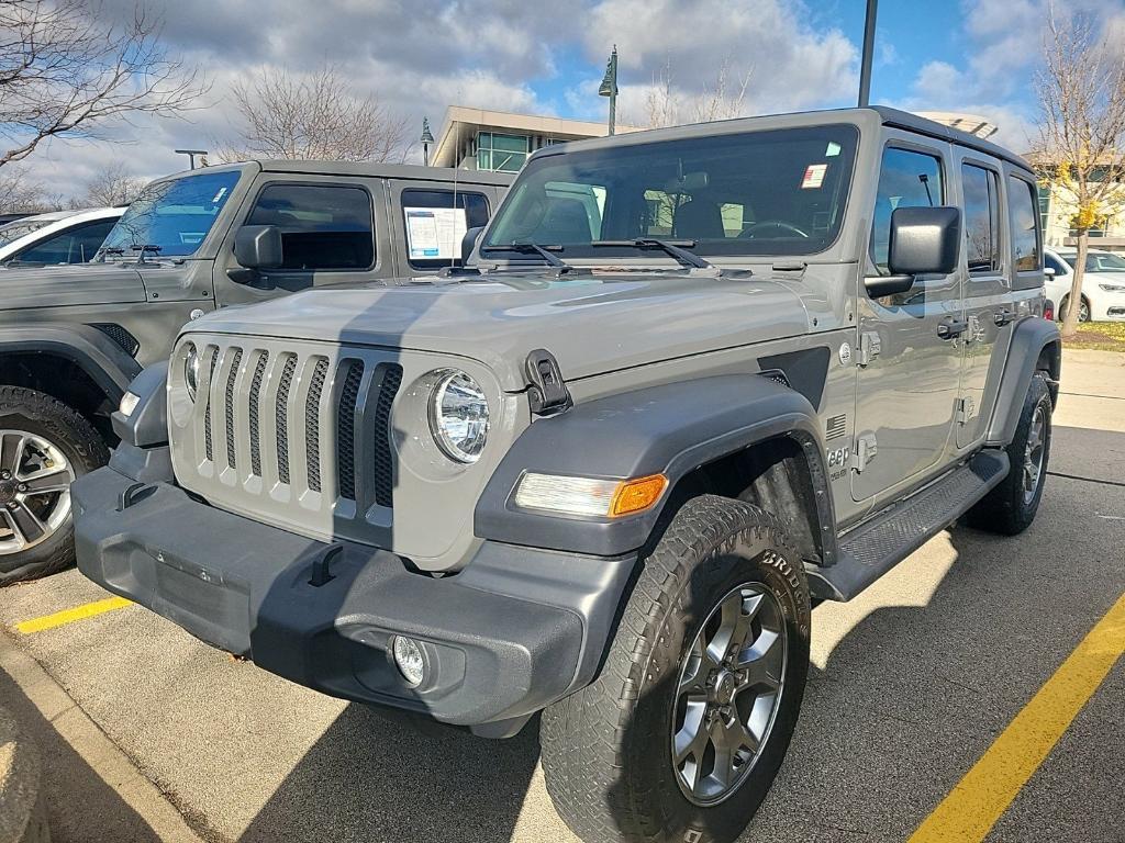 used 2020 Jeep Wrangler Unlimited car, priced at $29,099