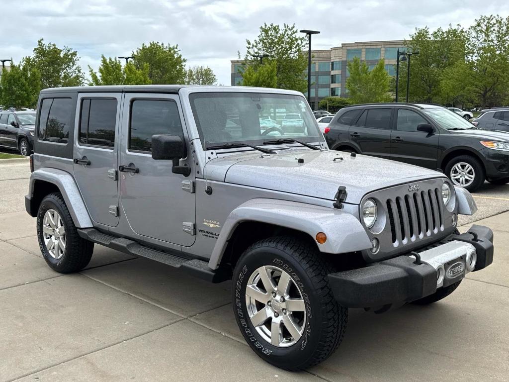 used 2015 Jeep Wrangler Unlimited car, priced at $19,488