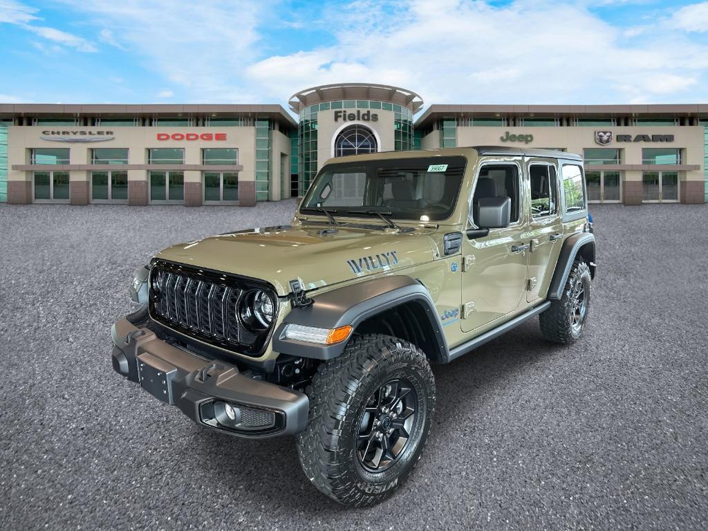 new 2025 Jeep Wrangler 4xe car, priced at $60,429