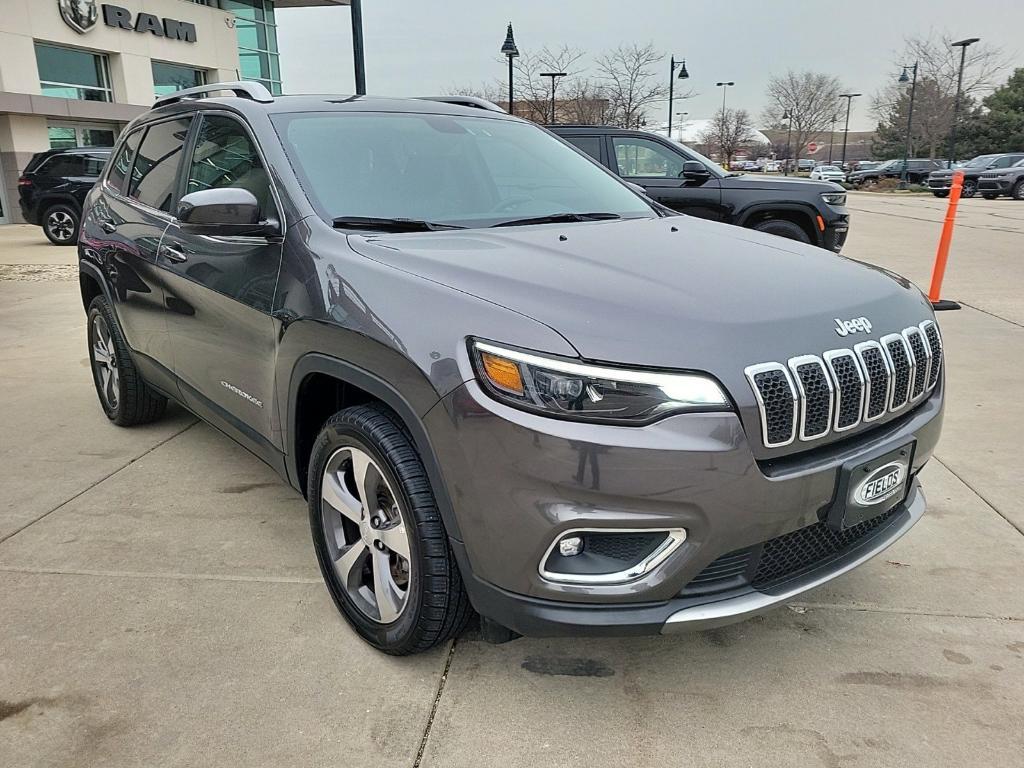 used 2019 Jeep Cherokee car, priced at $21,037