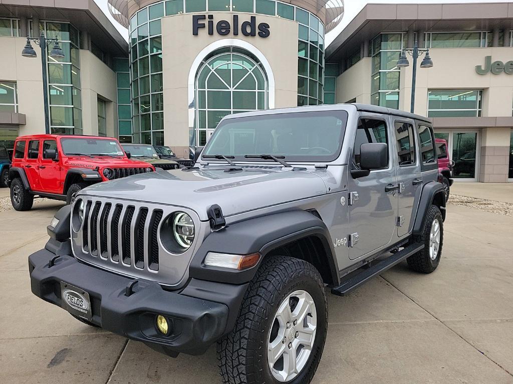 used 2021 Jeep Wrangler Unlimited car, priced at $30,788