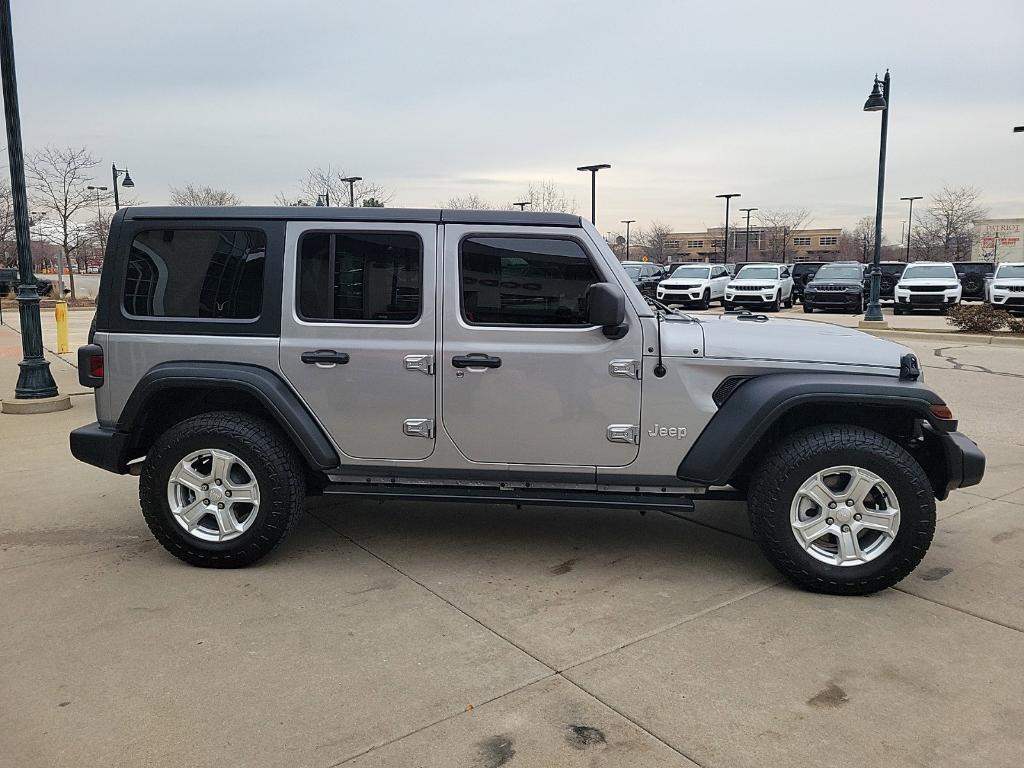 used 2021 Jeep Wrangler Unlimited car, priced at $30,788