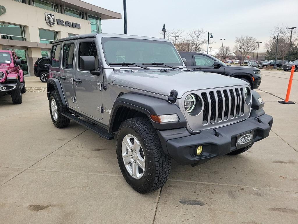 used 2021 Jeep Wrangler Unlimited car, priced at $30,788