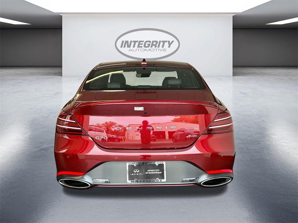 used 2025 Genesis G70 car, priced at $39,698