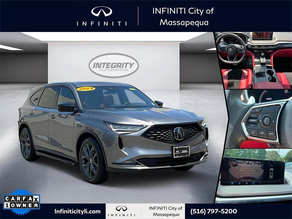 used 2024 Acura MDX car, priced at $44,898