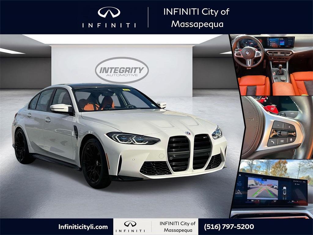 used 2023 BMW M3 car, priced at $72,998