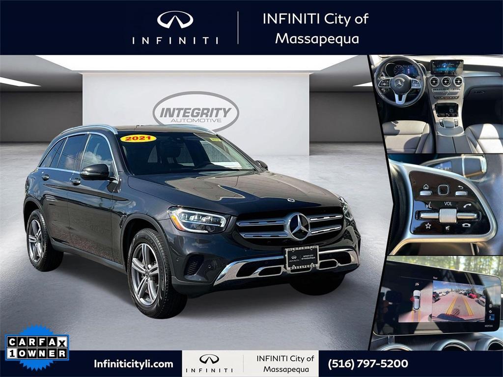 used 2021 Mercedes-Benz GLC 300 car, priced at $24,598
