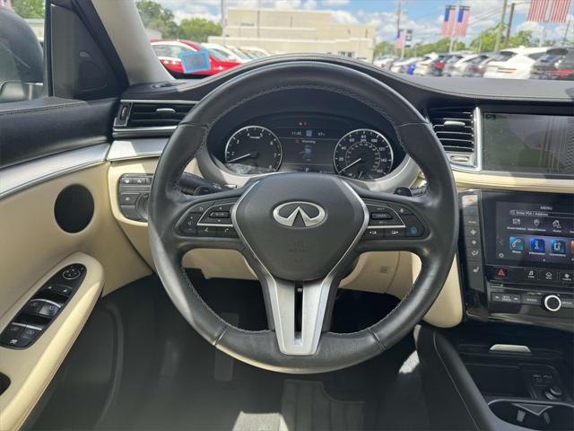 used 2021 INFINITI QX50 car, priced at $29,598