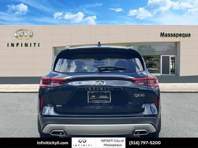 used 2021 INFINITI QX50 car, priced at $29,598