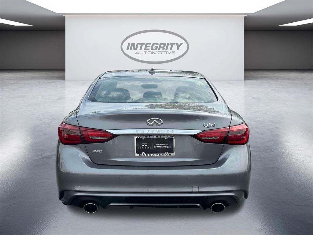 used 2021 INFINITI Q50 car, priced at $27,298