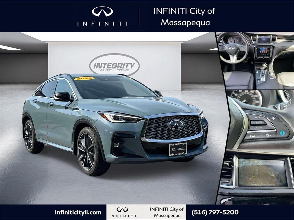 used 2025 INFINITI QX55 car, priced at $39,298