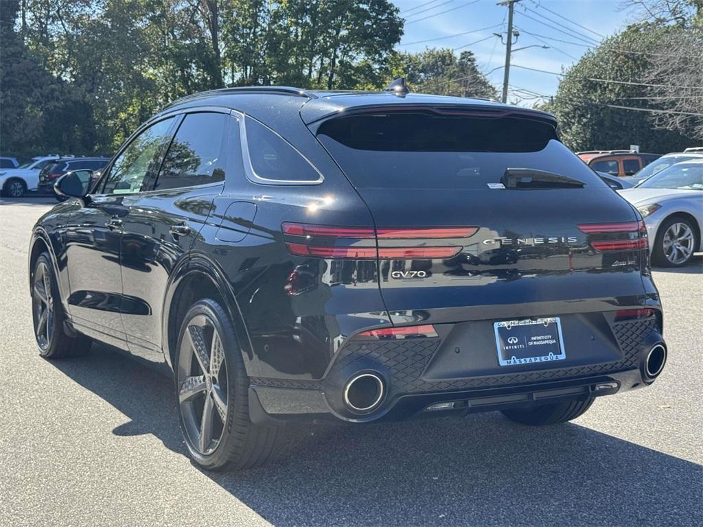 used 2025 Genesis GV70 car, priced at $52,898