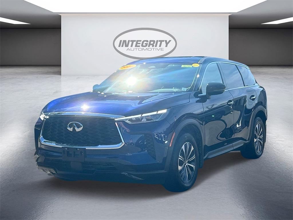 used 2025 INFINITI QX60 car, priced at $38,498