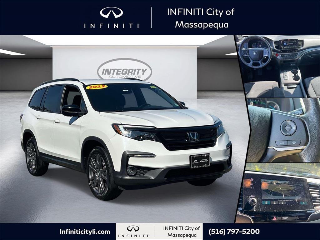 used 2022 Honda Pilot car, priced at $26,698