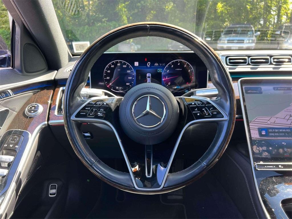 used 2022 Mercedes-Benz S-Class car, priced at $53,998