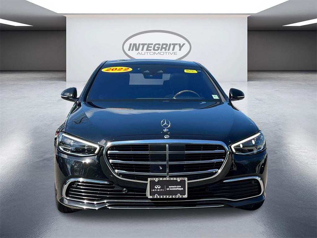 used 2022 Mercedes-Benz S-Class car, priced at $53,998