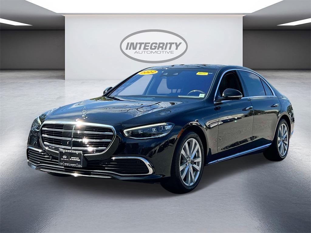 used 2022 Mercedes-Benz S-Class car, priced at $53,998